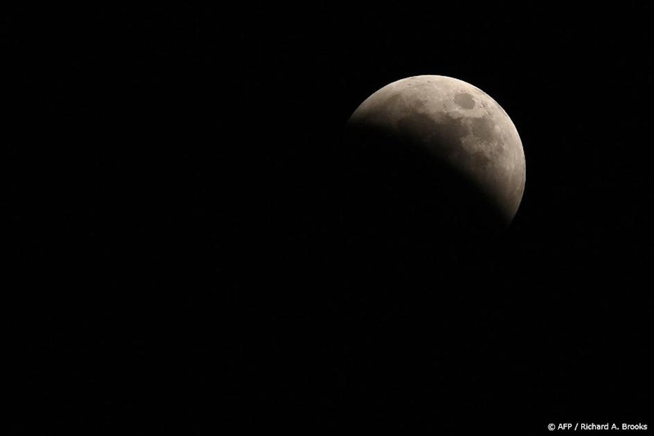 Gedeeltelijke maansverduistering eind oktober te zien