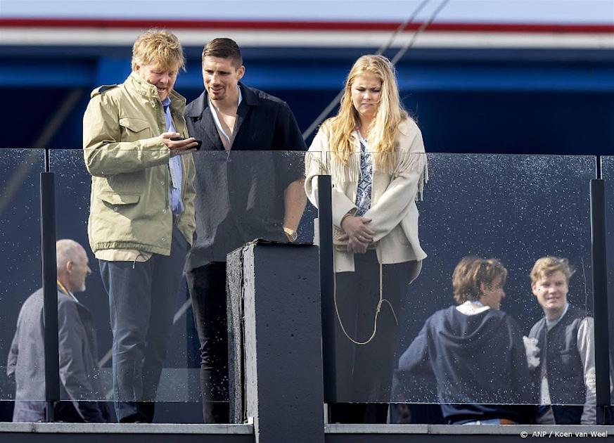 Koning Willem Alexander, Prinses Amalia en Rico Verhoeven
