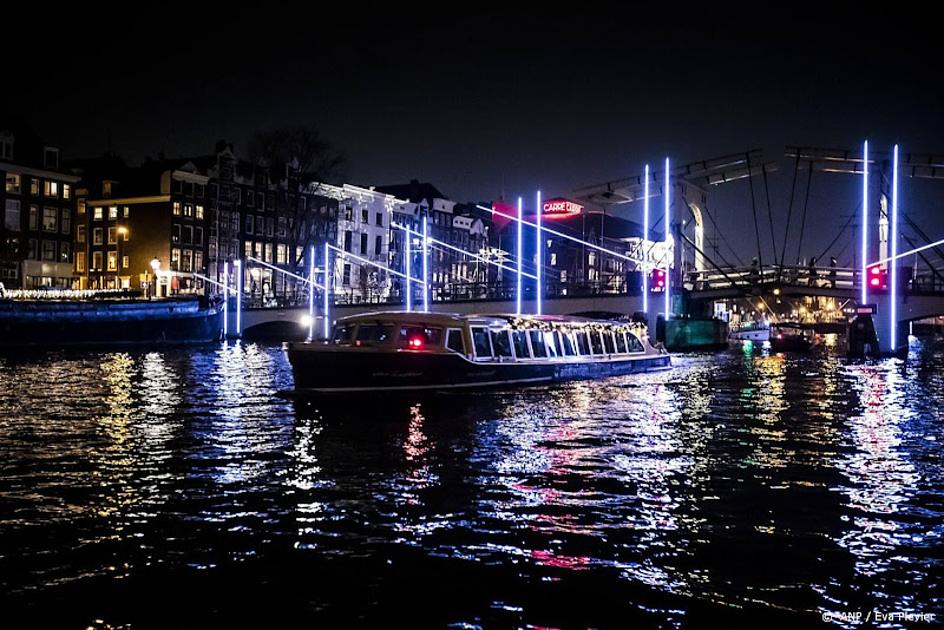 Amsterdam Light Festival van start: kunstwerken van 17.00 tot 22.00 uur verlicht