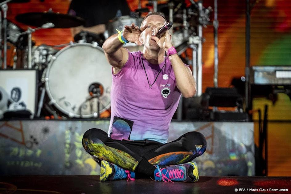 Flinke toename Coldplay-streams na concerten in ArenA