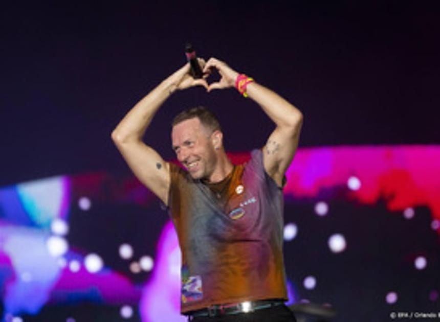 Coldplay geeft, vanwege grote belangstelling, vierde show in Amsterdam