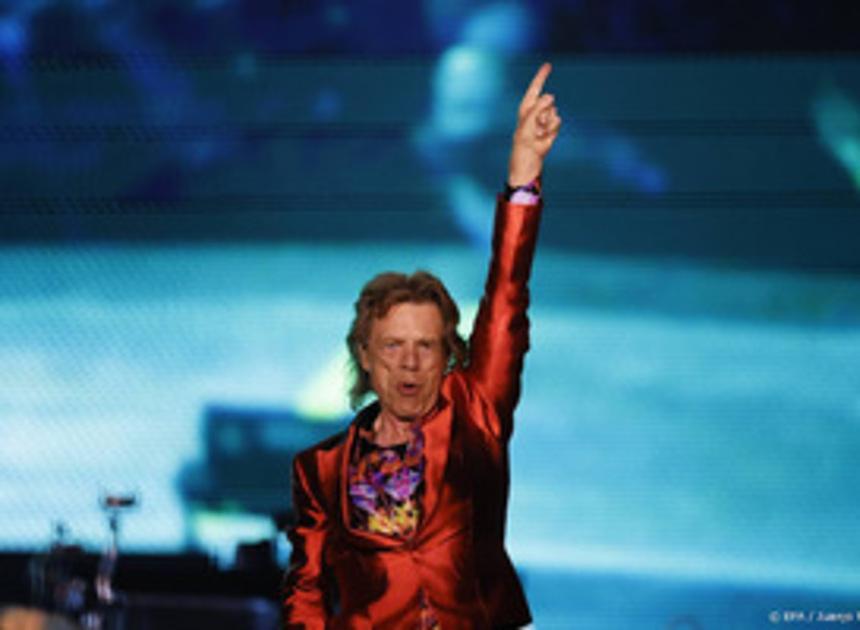 Jagger testte positief op corona, concert Rolling Stones afgeblazen 