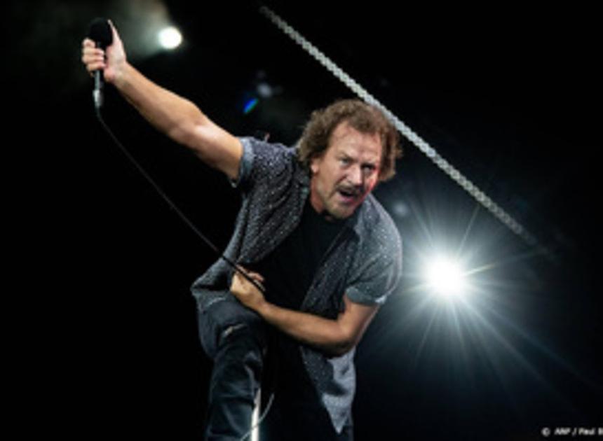 Concert Pearl Jam van vanavond in de Ziggo Dome gaat wél door