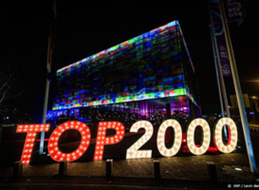 Letters Top 2000 Café gestolen van Mediapark Hilversum