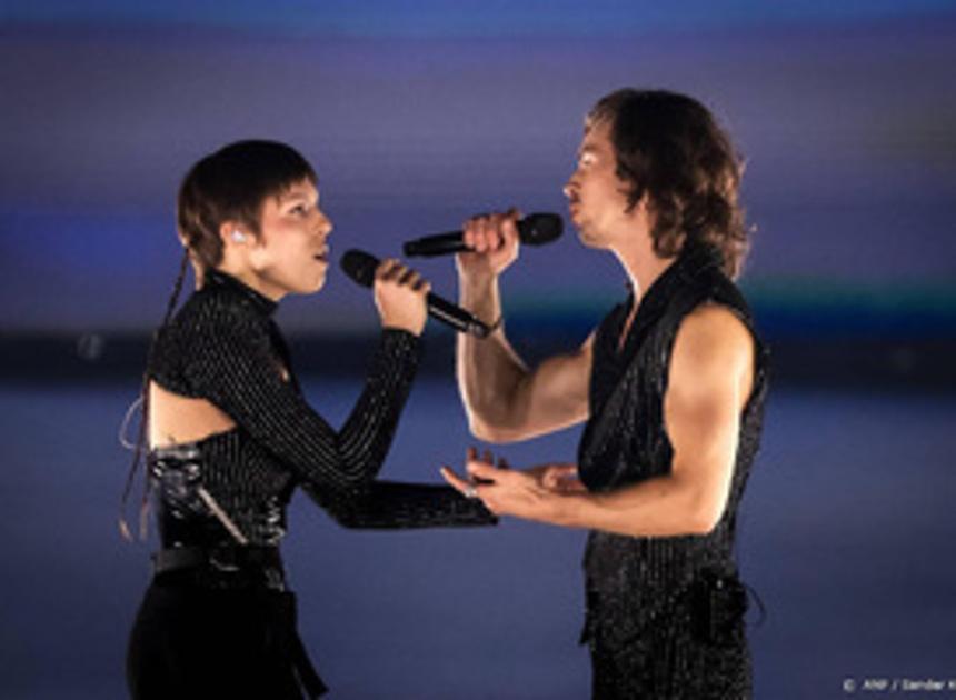 Mia en Dion gestrand in halve finale Eurovisie Songfestival