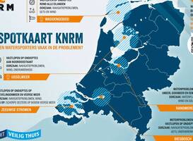 Wier vormt hindernis voor watersporters, KNRM waarschuwt voor hotspots