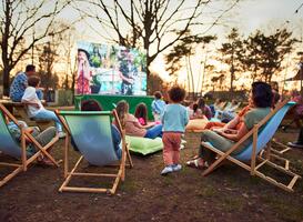 Center Parcs wordt uitgebreid met een buitenbioscoop