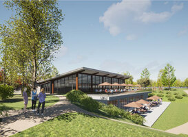 Recreatiepark 't Zand bouwt uit met gloednieuw horecapaviljoen