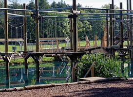 Elf Oekraïense vluchtelingen aan het werk in Kinderpretpark Julianatoren