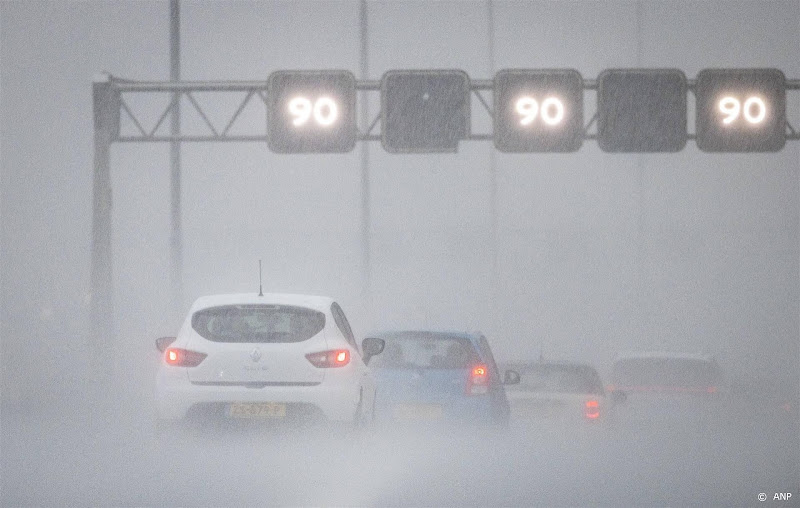 KNMI kondigt code rood af voor deel Nederland