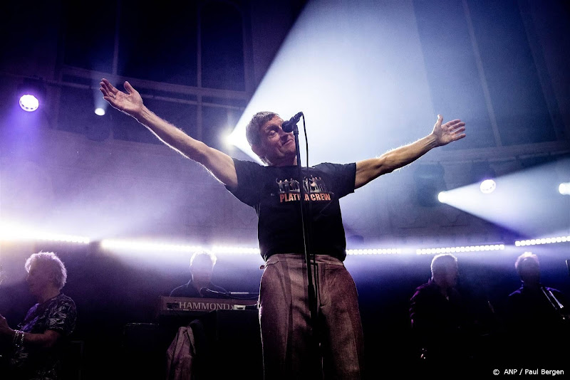 Huub van der Lubbe en Naaz bij opening cultureel seizoen