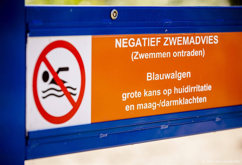 Door zon en warmte op veel plekken weer blauwalg