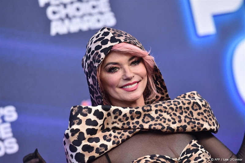 Shania Twain tijdens People Choice Awards