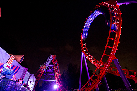 Passagiers zaten meer dan een uur vast in achtbaan Walibi Holland