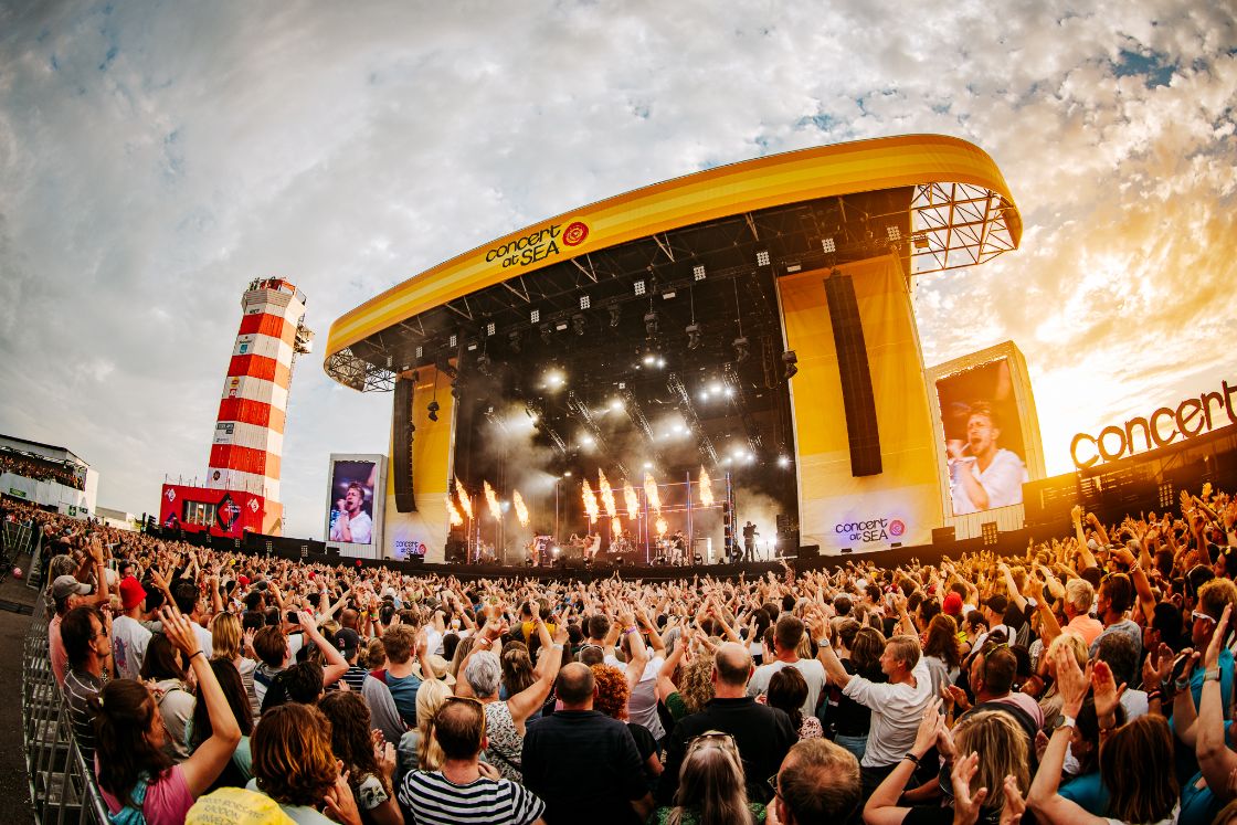 Dit is de mooiste festivallocatie van Nederland / Foto: Concert at SEA door Nathan Reinds