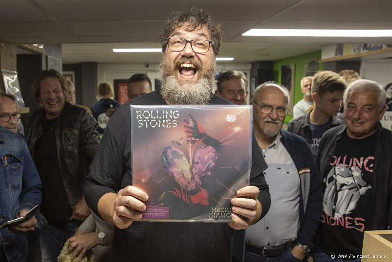 Stones-fans midden in de nacht naar platenzaak voor nieuw album