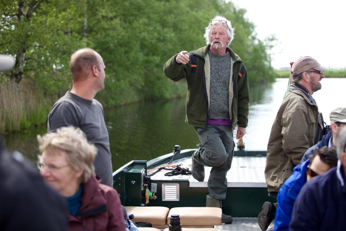 Honderden boswachters naar Den Haag / Foto: "Rondvaart met een boswachter door de weerribben" door Sebastiaan ter Burg