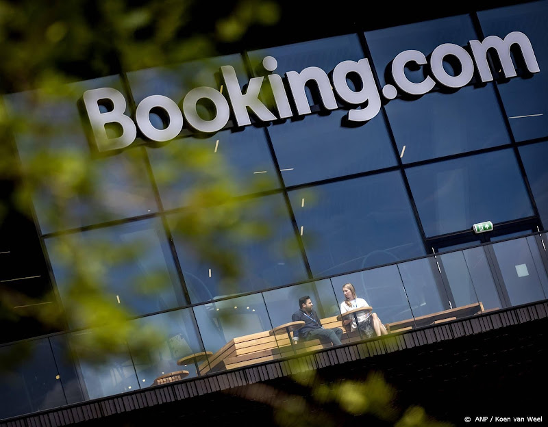 Booking.com kantoor met logo
