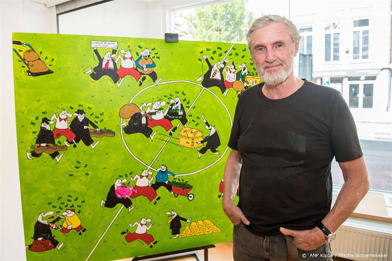 FC Knudde-tekenaar Toon van Driel is Ridder in Orde van Oranje-Nassau