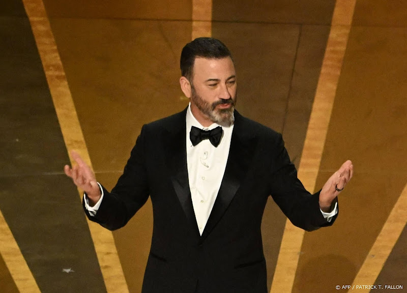 Jimmy Kennel gedurende oscars als host