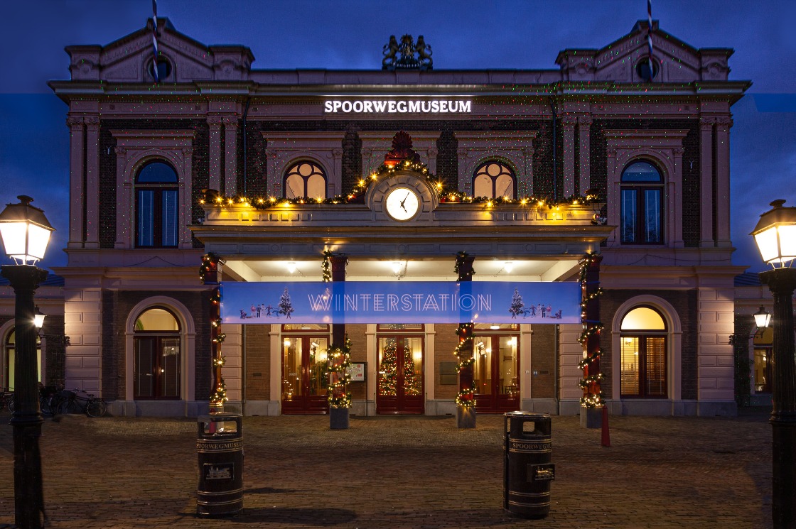 Leuke activiteit in de kerstvakantie: Spoorwegmuseum als Winter Station