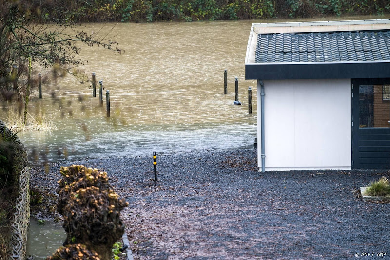 Overstroming water buiten de rivieren