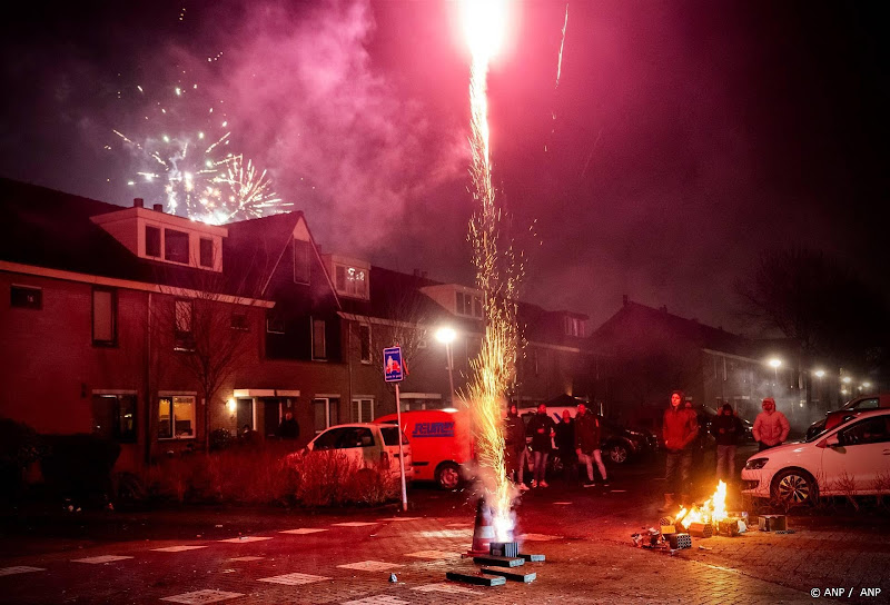 Vuurwerk tijdens jaarwisseling