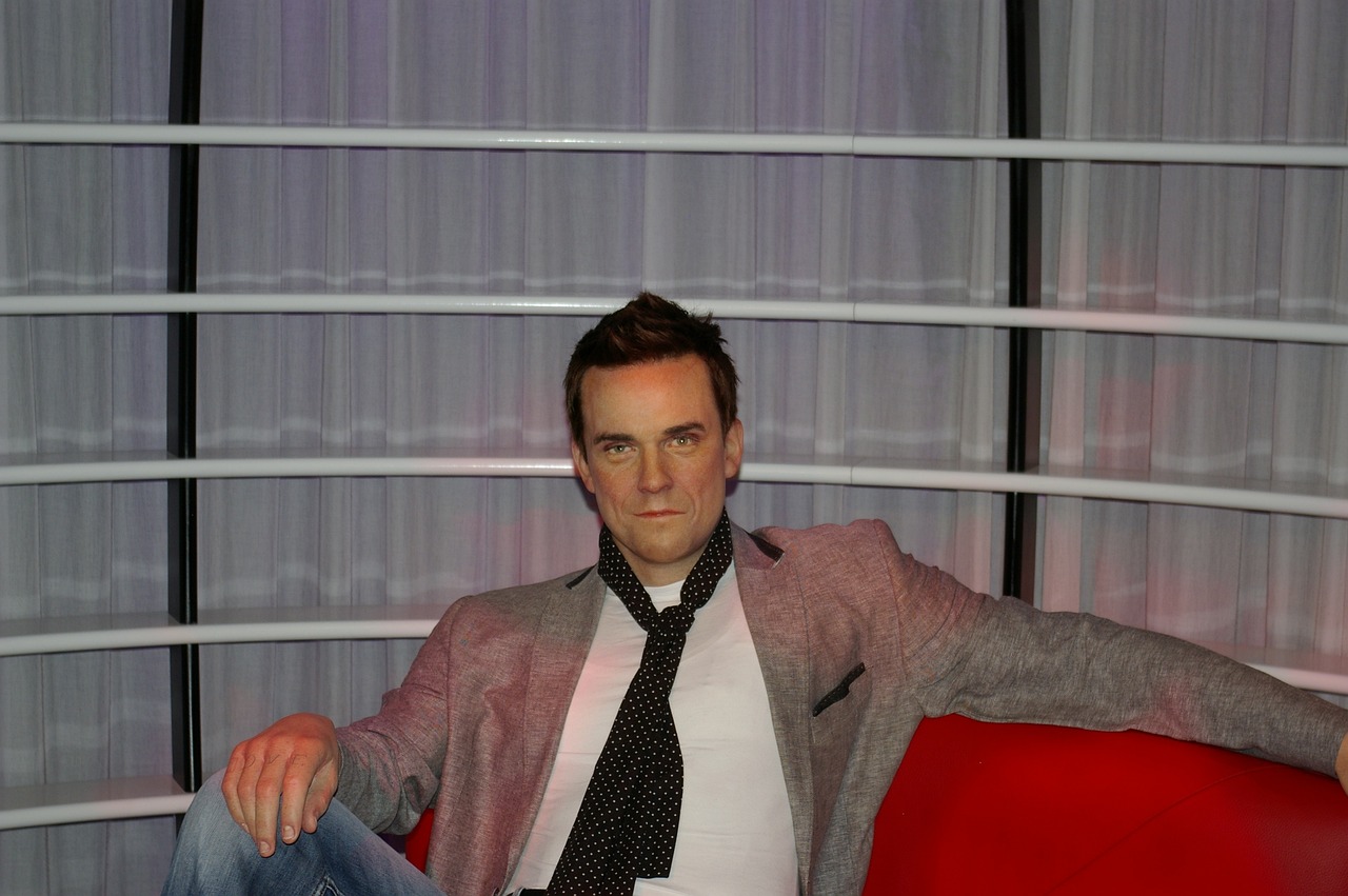 Robbie Williams in Amsterdam voor eigen kunsttentoonstelling