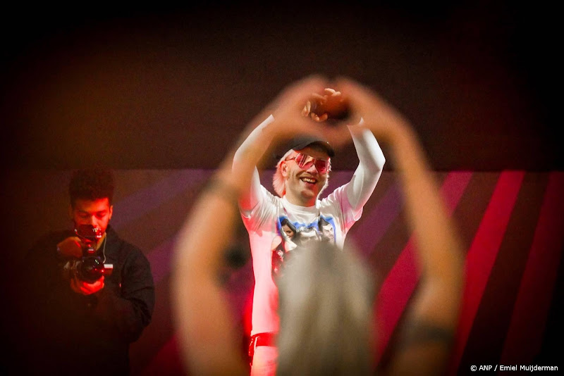 joost klein op podium