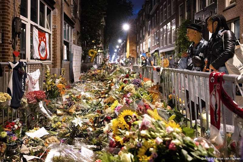 Onthulling monument ter ere van Peter R. de Vries in Amsterdam