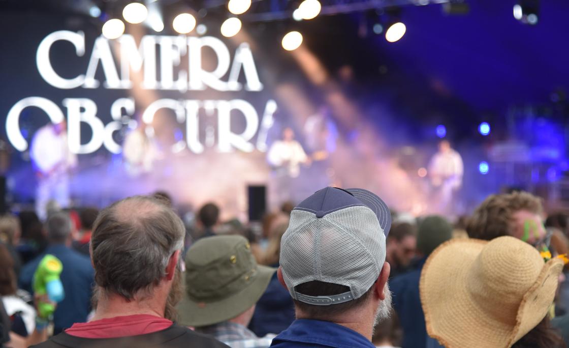 Kwartfinale tegen Turkije ook op Down The Rabbit Hole te zien / Foto: "Camera Obscura" door Conall