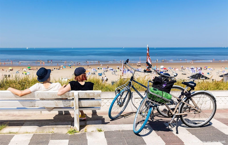 strand fiets bankje