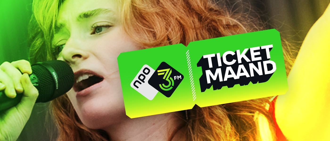 Win elke dag van september gratis concerttickets via 3FM