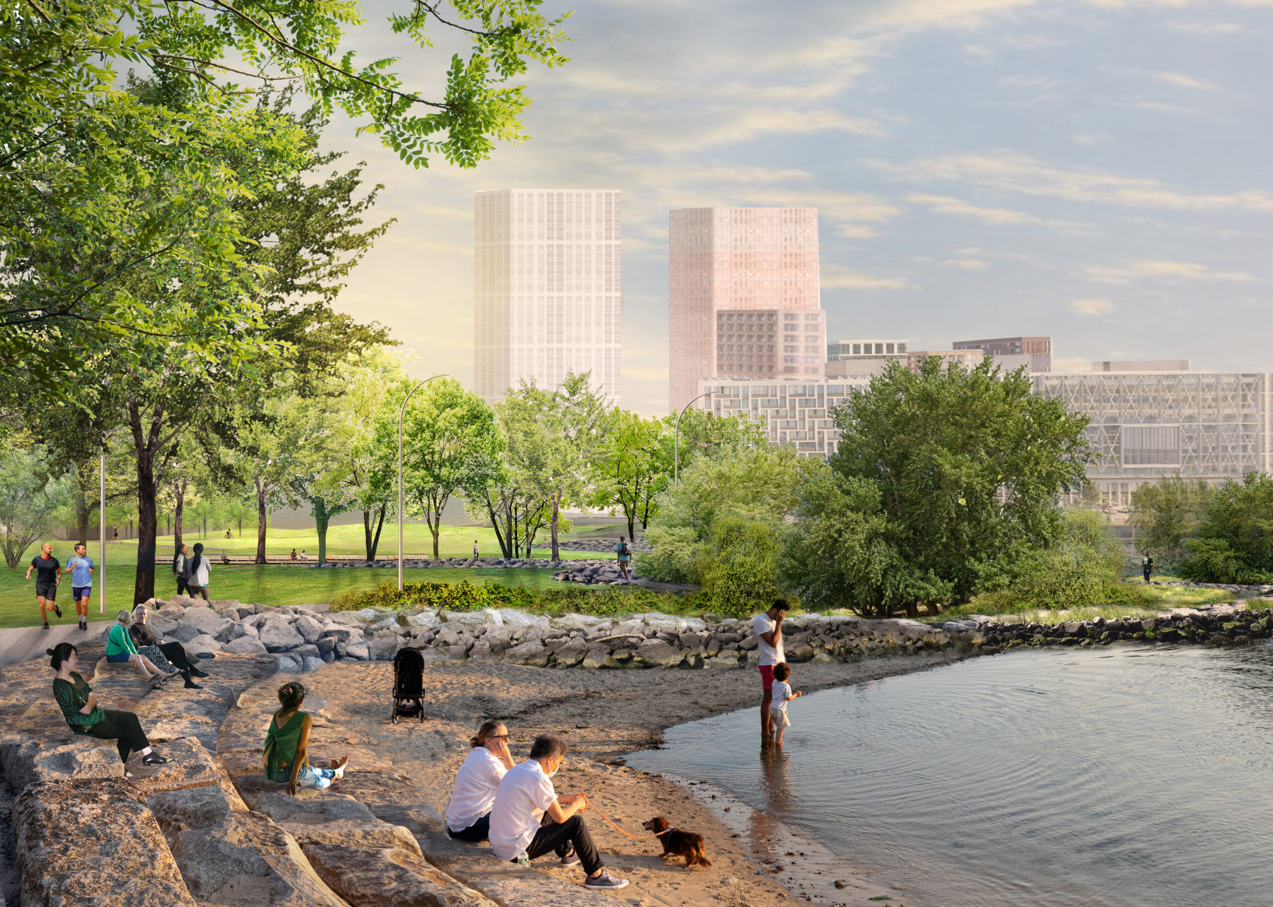 Alle Rotterdammers uitgenodigd om kijkje te nemen op strand Rijnhaven