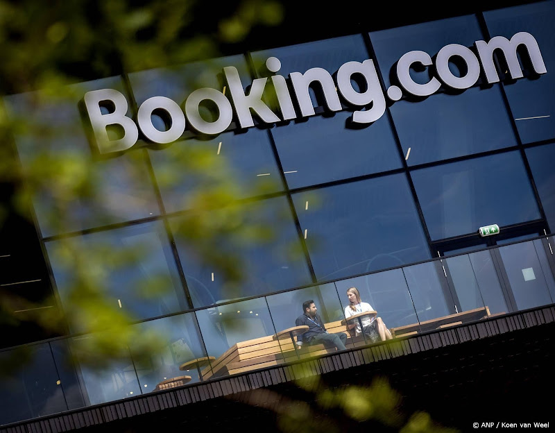 Booking.com kantoor met logo