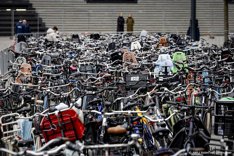 fietsen op station