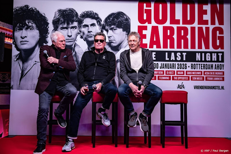 Vijf afscheidsconcerten binnen uur uitverkocht Golden Earring