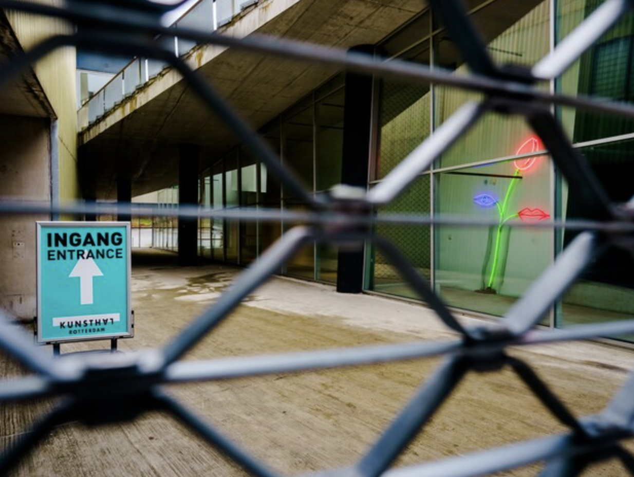 kunsthal rotterdam gesloten