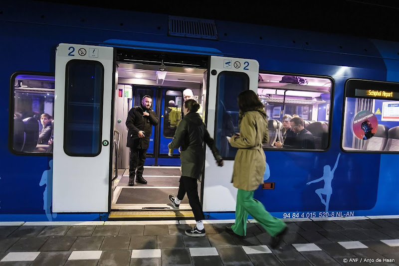 nachttrein arriva schiphol