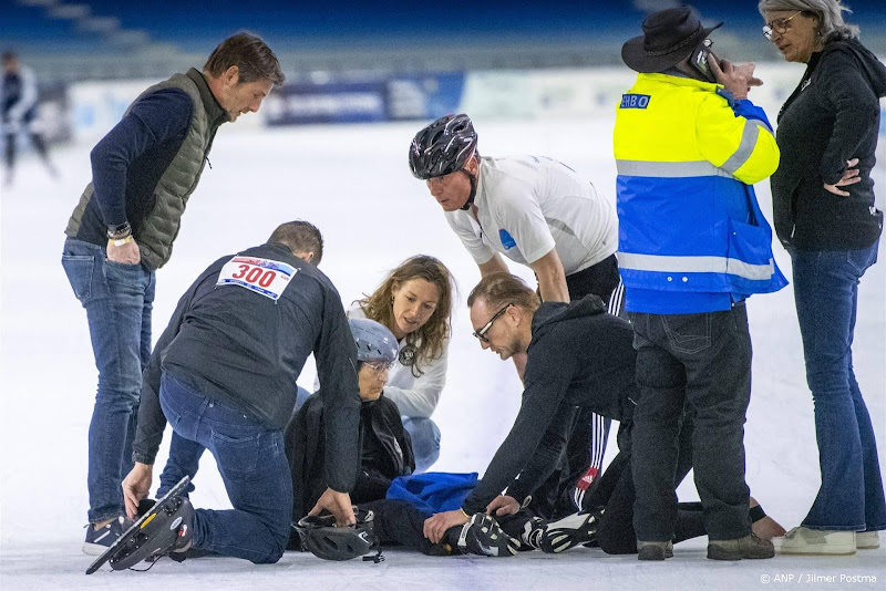 prinses margriet gevallen thialf