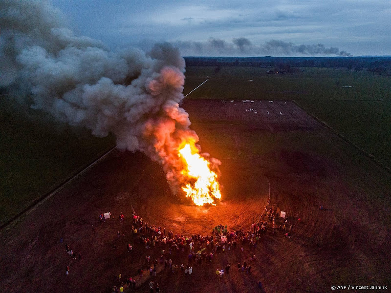 Meeste paasvuren in Emmen gaan niet door