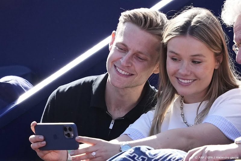 frenkie de jong en vrouw mikky kiemeney