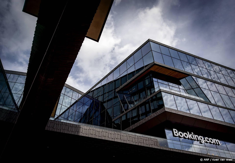Booking.com kantoor met logo