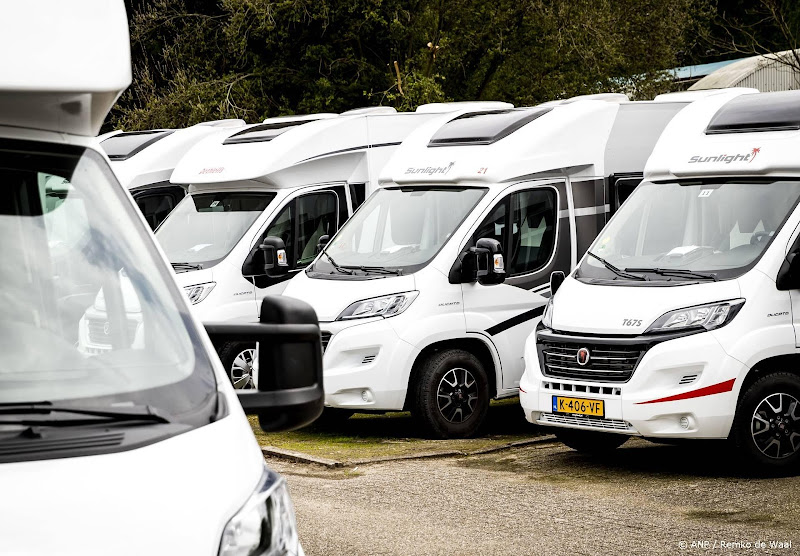 campers op parkeerplaats