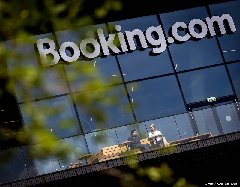 Booking.com kantoor met logo