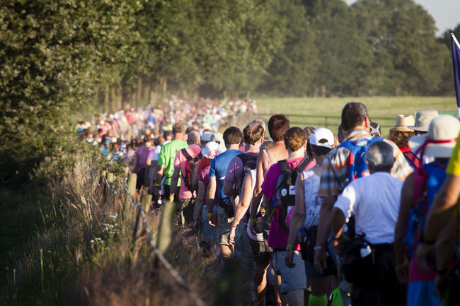 Vierdaagselopers moeten van het Rode Kruis extra droge sokken meenemen