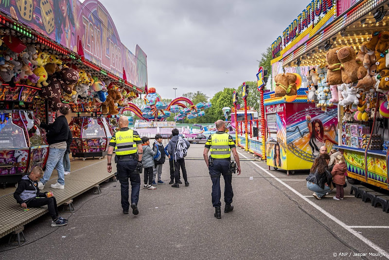 politie op kermis