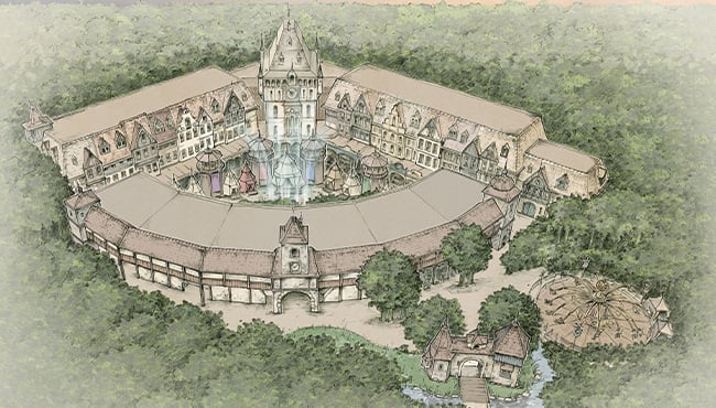 Efteling schets Raveleijn