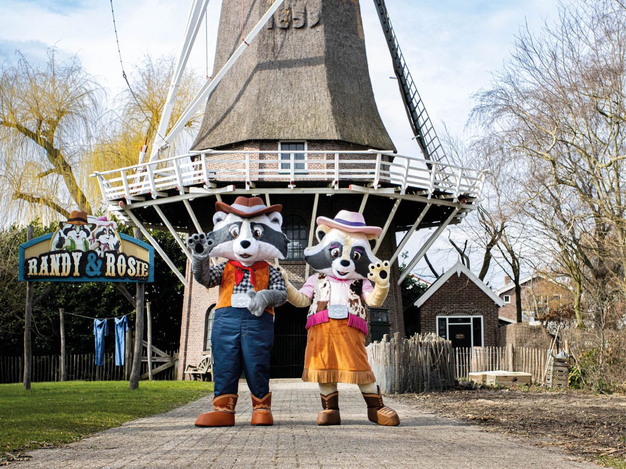 Molen in Attractiepark Slagharen stopt na veiligheidszorgen
