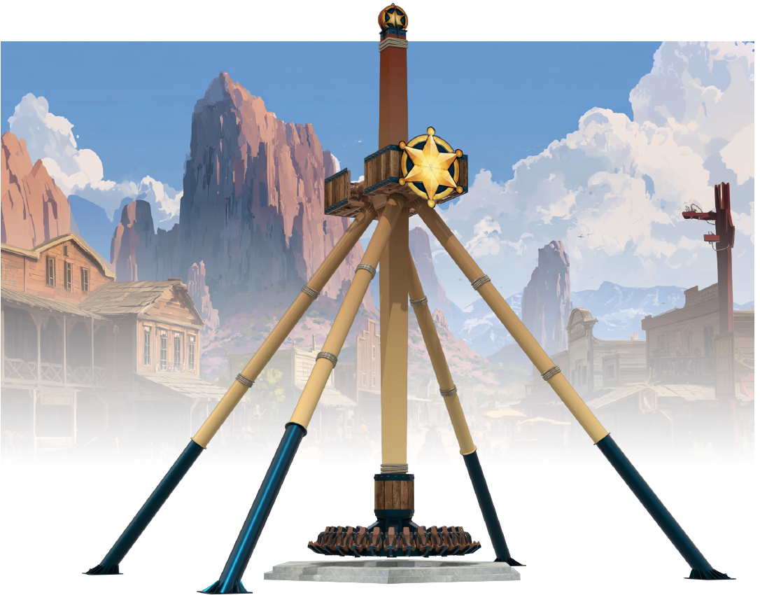 Slagharen introduceert in 2026 dual-experience attractie van 30 meter